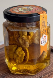 Цветочный мед ИНЖИР гр.орех 195г*24шт