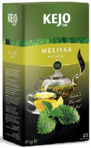 Мелисса MELISSA  KejoTea 25 пакетов в индивидуальных конвертах по 1,8 гр 45г (10шт)