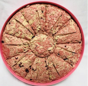 Арахисовая халва 3кг С КЛЮКВОЙ кусочки  БЧ