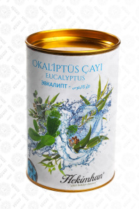 Чай прессованный "Hekimhan" эвкалиптовый 170 гр 1/48 банка