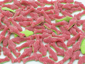 Мармелад жев.Акулы Арбуз экстра кислый 1000г Ravazzi