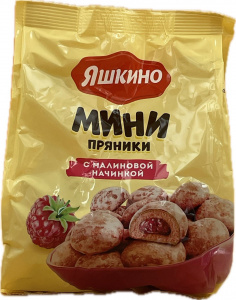 Мини-пряник с малиновой начинкой 300г*10