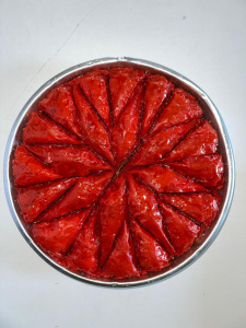 Пахлава арахисовая ЙИЛДЫЗ Гранат 2,5 кг поднос