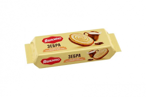 Печ.глазир. Яшкино180г со вк.топл.молока Зебра