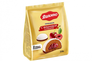 Пряники Яшкино 350г С вишневой начинкой/8