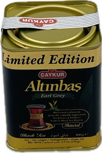Чай черный турецкий Чайкур Алтынбаш Бергамот 100 гр ж/б 1/32