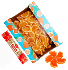 Мармелад желейный "Дольки со вкусом апельсина" 1кг