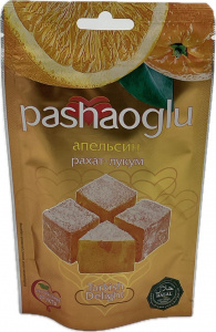 Рахат-Лукум "Pashaoglu" 150 гр с цедрой апельсина 1/15