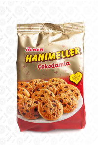 Печенье Ulker "Hanimeller" с шоколадными кусочками 150 гр 1/12