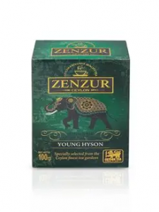 Чай ZENZUR 100гр зеленый YOUNG HYSON *48