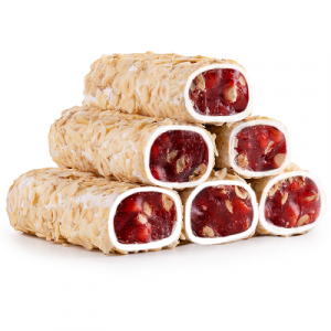 Лукум сарма гранат. с молоком и фунд. в леп.фундука (SARMA - FİLE FINDIKLI SÜTLÜ NARLI FINDIKLI D813