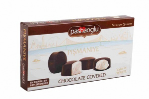 Пишмание "Pashaoglu" 200 г ванильная в темной глазури (коробка) 1/18