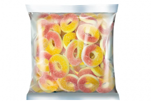 Жев.марм.KRUT FRUT Колечки со вкус.персика 500г*10