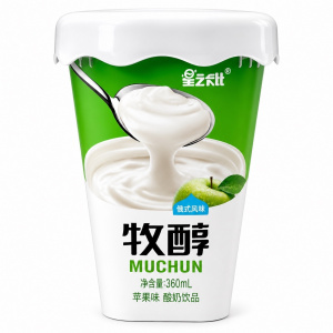 Йогурт MUCHUN со вкусом Яблока упак*15шт