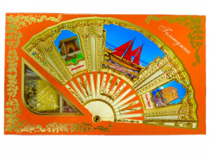 Под.кор."Геленджик Веер"оранжевая 140г кор*50шт