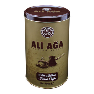 Кофе "ALI AGA" молотый 500 гр ж/б 1/6