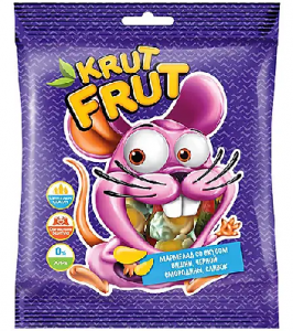 Ж.М.KRUTFRUT Мышки 100г/28