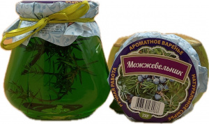 Варенье ЭКО Крым можжевеловое 330г (лампочка балфитюр) упак*24шт