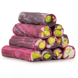 Пальчики PARMAK - ÇİFTRENK KARADUTLU SÜTLÜ FISTIKLI P112-P58