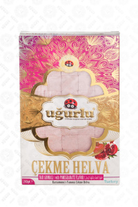 Пишмание "Ugurlu" çekme helva Гранат 240 гр 1/18 (розов.кор.) 5271