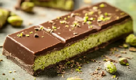 ChoCoGo Шоколад молочный "Дубайский" с фисташковой начинкой 180 г 1/18