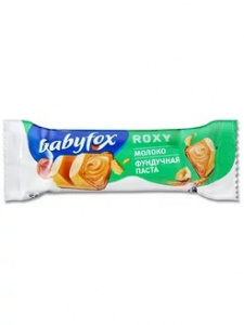 Вафельный батончик Baby Fox Roxy мол-орех