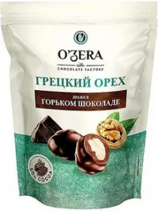 Драже Грецк.орех в горьком шоколаде Ozera 150гКК