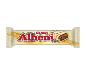 Батончик шоколадный Ulker "Albeni Viva" в белом шоколаде 36 гр 1/24