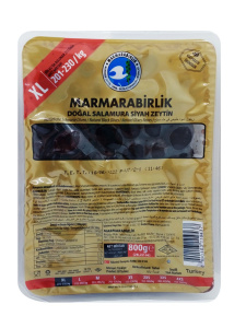 Маслины "Marmarabirlik" 0,8 кг ХL-201-230 мега вакуум 1/12