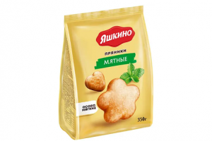 Пряники Яшкино 350г Мятные/8