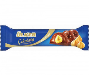 Батончик шоколадный Ulker "Cikolata" с фундуком 40,5 гр 1/24