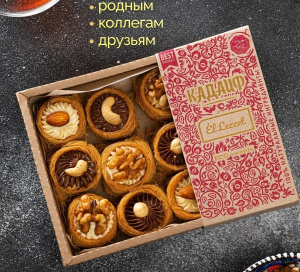 Кадаиф Шоко-крем ореховый 450 г кор*24шт