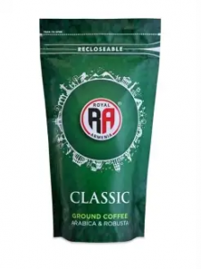 Кофе РОЯЛЬ CLASSIC молотый зелен. м/у 100г/30/90