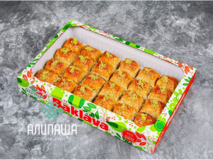 "Пахлава классическая ореховая" с грецким орехом в начинке  ( 900гр)