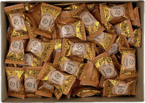 Хлопковые конфеты Халва Пашмак в бел.шок с апельсином 1кг