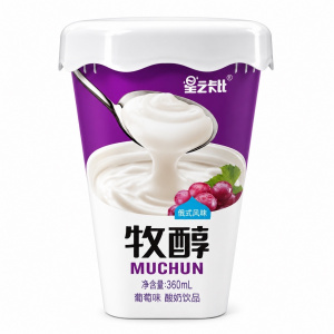 Йогурт MUCHUN со вкусом Виноград упак*15шт