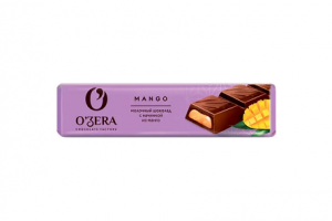 Шоколад молочный O"Zera с жел. Нач. из манго 50г