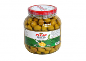 Оливки "Pinar" 1,6 кг с косточкой (стекло) 1/6