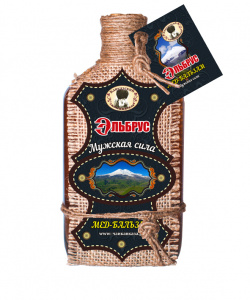 Мёд - бальзам "Эльбрус"-мужская сила 250 мл