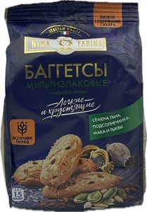 Баггетсы мультизлаковые с морской солью 65г