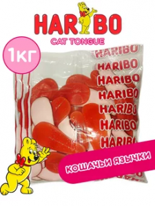 ХАРИБО Сat tongue 1 кг (6 в кор) ЯЗЫК