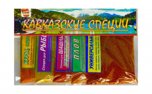 ВОВ Лента № 36 Б "Кавказские специи", бюджет ZIP-LOCK, 250 г, 1/15 шт (куры, плов, рыба, универсальн