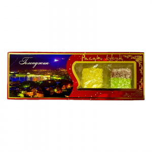 Под.кор."Геленджик Ночной город красная" 70г