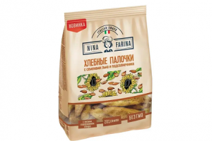 Хлебные палочки лен+подсолнечник 160г