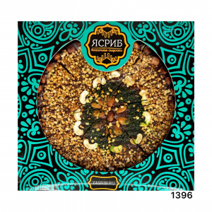 Торт-халва Ясриб "Орехово-медовая шоколадная" 3кг