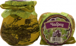 Варенье ЭКО Крым Чабрец лампочка балфитюр 330г упак*24шт