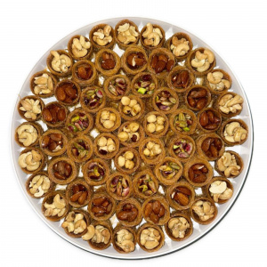 Кадаиф ГНЕЗДО ореховое ассорти на подносе 2кг+-