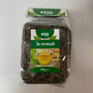 Чай ЗЕЛЕНЫЙ КEJOfoods 800гр м\у (8шт.\кор)
