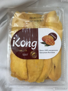 Манго натуральное КОНГ 500г*20