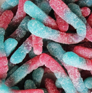 Мармелад жев.Червячки бабл гам 2000г Ravazzi